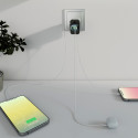 Adaptér SBS Universal GaN cestovní 70W 3x USB-C 2x USB-A s pouzdrem - černý