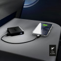 Powerbanka SBS HD 10W 5000mAh USB-C s LCD displejem - černá