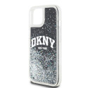 Kryt DKNY Liquid Glitter Big Logo iPhone 15/14/13 - černý
