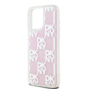 Kryt DKNY Liquid Glitter Multilogo pro iPhone 15 Pro Max - růžové