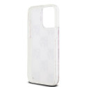 Kryt DKNY Liquid Glitter Multilogo pro iPhone 15 Pro Max - růžové