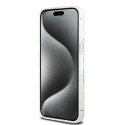 Kryt DKNY Liquid Glitter Multilogo iPhone 15 Pro Max - bílá