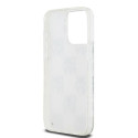 Kryt DKNY Liquid Glitter Multilogo iPhone 15 Pro Max - bílá