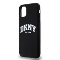 Kryt DKNY LIQUID SILICONE pro iPhone 11/XR – černá