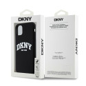Kryt DKNY LIQUID SILICONE pro iPhone 11/XR – černá