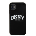 Kryt DKNY LIQUID SILICONE pro iPhone 11/XR – černá