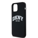 Kryt DKNY LIQUID SILICONE pro iPhone 12/12 Pro - black
