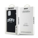 Kryt DKNY LIQUID SILICONE pro iPhone 12/12 Pro - black