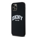 Kryt DKNY LIQUID SILICONE pro iPhone 12/12 Pro - black