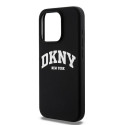 Kryt DKNY LIQUID SILICONE MagSafe pro iPhone 13 Pro/13 - černý