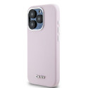 Kryt DKNY Liquid Silicone pro iPhone 14 Pro - pink