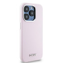 Kryt DKNY Liquid Silicone pro iPhone 14 Pro - pink