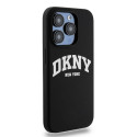 Kryt DKNY Liquid Silicone MagSafe iPhone 14 Pro - černá