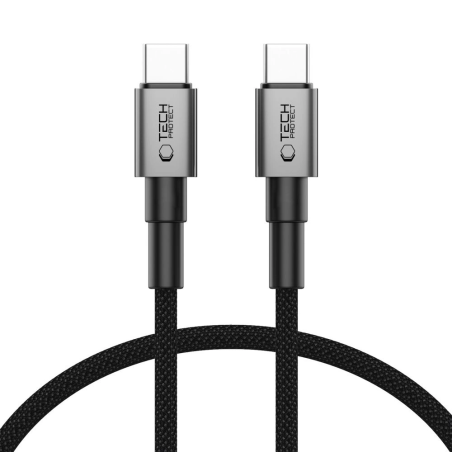 Kabel Tech-Protect Ultraboost DNA USB-C / USB-C Kabel PD60W/3A 25cm Iron Grey