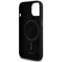 Kryt DKNY Liquid Silicone MagSafe pro iPhone 14/15/13 černý
