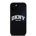 Kryt DKNY Liquid Silicone MagSafe pro iPhone 14/15/13 - černý
