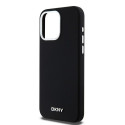 Pouzdro DKNY Liquid Silicone pro iPhone 14 Pro Max – černé