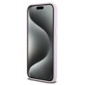 Pouzdro DKNY LIQUID SILICONE MagSafe pro iPhone 14 Pro Max - růžové
