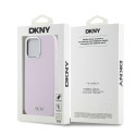 Pouzdro DKNY LIQUID SILICONE MagSafe pro iPhone 14 Pro Max - růžové