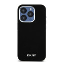Pouzdro DKNY Liquid Silicone MagSafe pro iPhone 15 Pro - černé