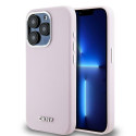 Kryt DKNY Liquid Silicone iPhone 15 Pro - růžová