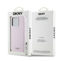 Kryt DKNY Liquid Silicone iPhone 15 Pro - růžová