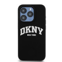 Kryt DKNY Liquid Silicone pro iPhone 15 Pro - černá
