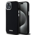 Kryt DKNY LIQUID SILICONE iPhone 15 Plus/14 Plus - černý