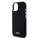 Kryt DKNY LIQUID SILICONE iPhone 15 Plus/14 Plus - černý