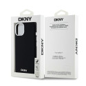 Kryt DKNY LIQUID SILICONE iPhone 15 Plus/14 Plus - černý