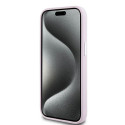 Kryt DKNY LIQUID SILICONE MagSafe pro iPhone 15 Plus růžový