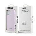 Kryt DKNY LIQUID SILICONE MagSafe pro iPhone 15 Plus růžový