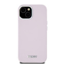 Kryt DKNY Liquid Silicone MagSafe pro iPhone 15/14/13 - růžové