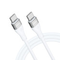 Wozinsky WSTCC2 USB-C / USB-C PD 65W cable 2 m - white