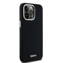 Pouzdro DKNY Liquid Silicone MagSafe iPhone 15 Pro Max - černé