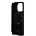 Pouzdro DKNY Liquid Silicone MagSafe iPhone 15 Pro Max - černé