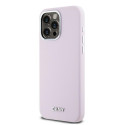 Kryt DKNY LIQUID SILICONE MagSafe iPhone 15 Pro Max - růžové