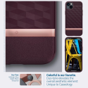 Kryt Caseology Parallax Mag MagSafe pro iPhone 14 Plus - vínový