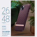 Kryt Caseology Parallax Mag MagSafe pro iPhone 14 Plus - vínový