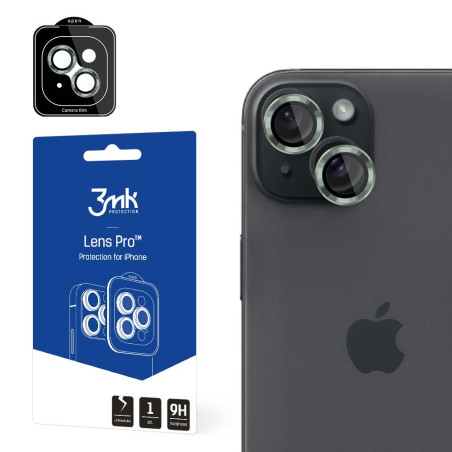 3mk Lens Protection Pro iPhone 15 Plus – zelená
