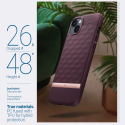 Kryt Caseology Parallax Mag MagSafe pro iPhone 14 Plus - vínový