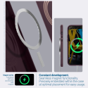 Kryt Caseology Parallax Mag MagSafe pro iPhone 14 Plus - vínový