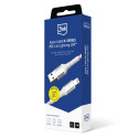 3mk 3mk Cable 3mk Hyper Cable N-SERIES USB-A / Lightning 2m 5V/2.4A 12W / white
