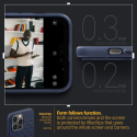 Kryt Caseology Parallax Mag MagSafe pro iPhone 14 Pro - tmavě modrá