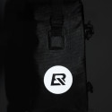 Rockbros AS-003-1BK waterproof bicycle bag with shoulder strap, front/rear mounting, 10-14l - black