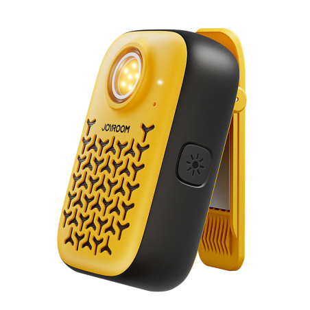 Reproduktor Joyroom Maya JR-MS03 přenosný Bluetooth s integrovanou svítilnou, odolný - žlutý