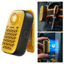Reproduktor Joyroom Maya JR-MS03 přenosný Bluetooth s integrovanou svítilnou, odolný - žlutý