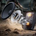 Reproduktor Joyroom Maya JR-MS03 přenosný Bluetooth s integrovanou svítilnou, odolný - žlutý