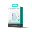 Joyroom JR-PR2L 10000mAh 35W Power Bank with Built-in Retractable USB-C Cable and Lightning Lanyard Cable - Blue