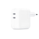 APPLE 35W dvouportový USB-C napájecí adaptér, bílý